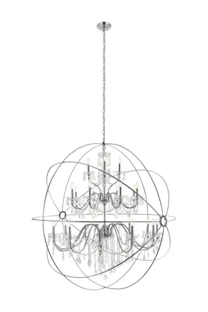 Elegant Lighting 24 Light Pendant Modern Ceiling Lighting sale