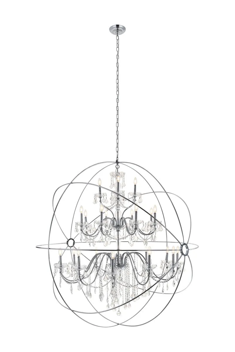 Elegant Lighting 24 Light Pendant Modern Ceiling Lighting sale