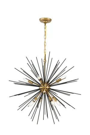 Elegant Lighting Eight Light Pendant Modern Ceiling Lighting sale