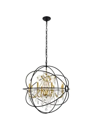 Elegant Lighting Eight Light Pendant Modern Ceiling Lighting sale