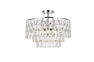 Elegant Lighting Five Light Flush Mount Discount Ceiling Mount Lights