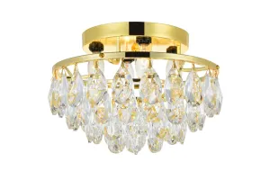 Elegant Lighting Four Light Flush Mount Flush Mount Ceiling Lights