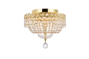 Elegant Lighting Four Light Flush Mount Flush Mount Ceiling Lights