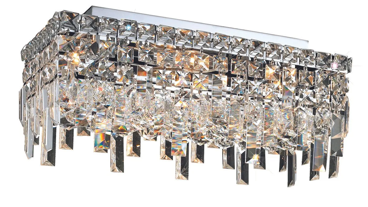 Elegant Lighting Four Light Flush Mount Flush Mount Ceiling Lights