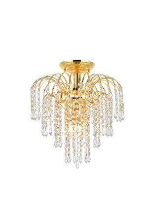 Elegant Lighting Four Light Flush Mount Flush Mount Ceiling Lights
