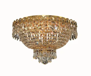 Elegant Lighting Four Light Flush Mount Flush Mount Ceiling Lights
