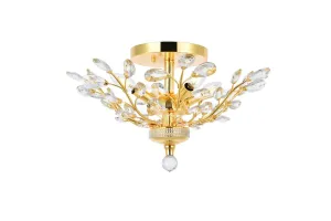 Elegant Lighting Four Light Flush Mount Flush Mount Ceiling Lights