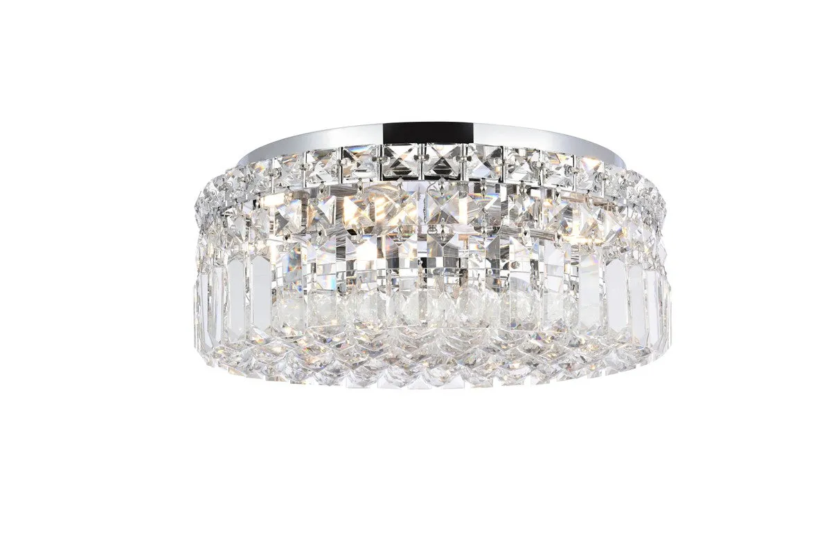 Elegant Lighting Four Light Flush Mount Flush Mount Ceiling Lights