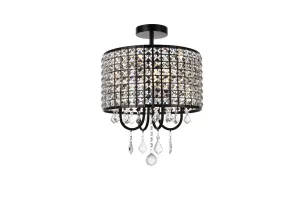 Elegant Lighting Four Light Flush Mount Cheap Low Ceiling Lighting
