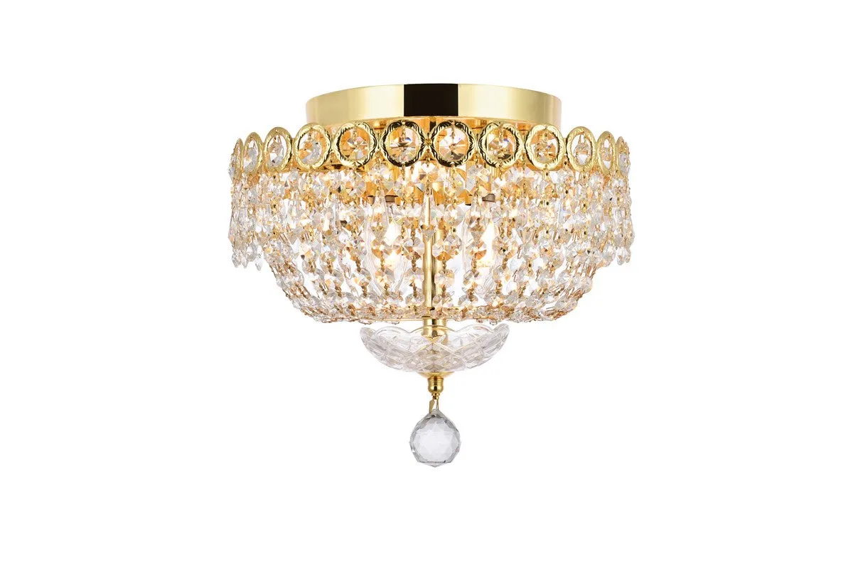 Elegant Lighting Four Light Flush Mount Flush Mount Ceiling Lights
