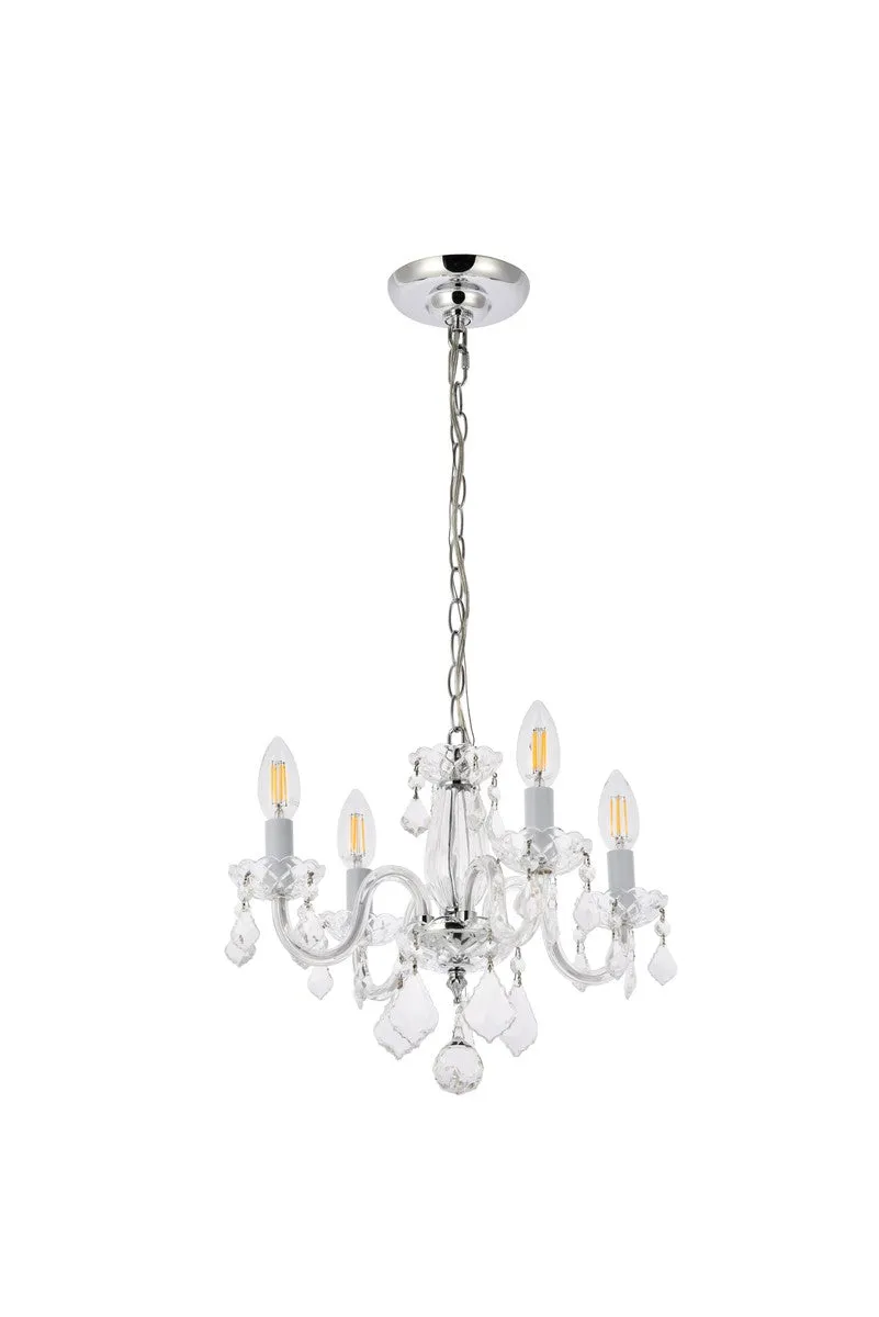 Elegant Lighting Four Light Pendant Discount Ceiling Light fixtures