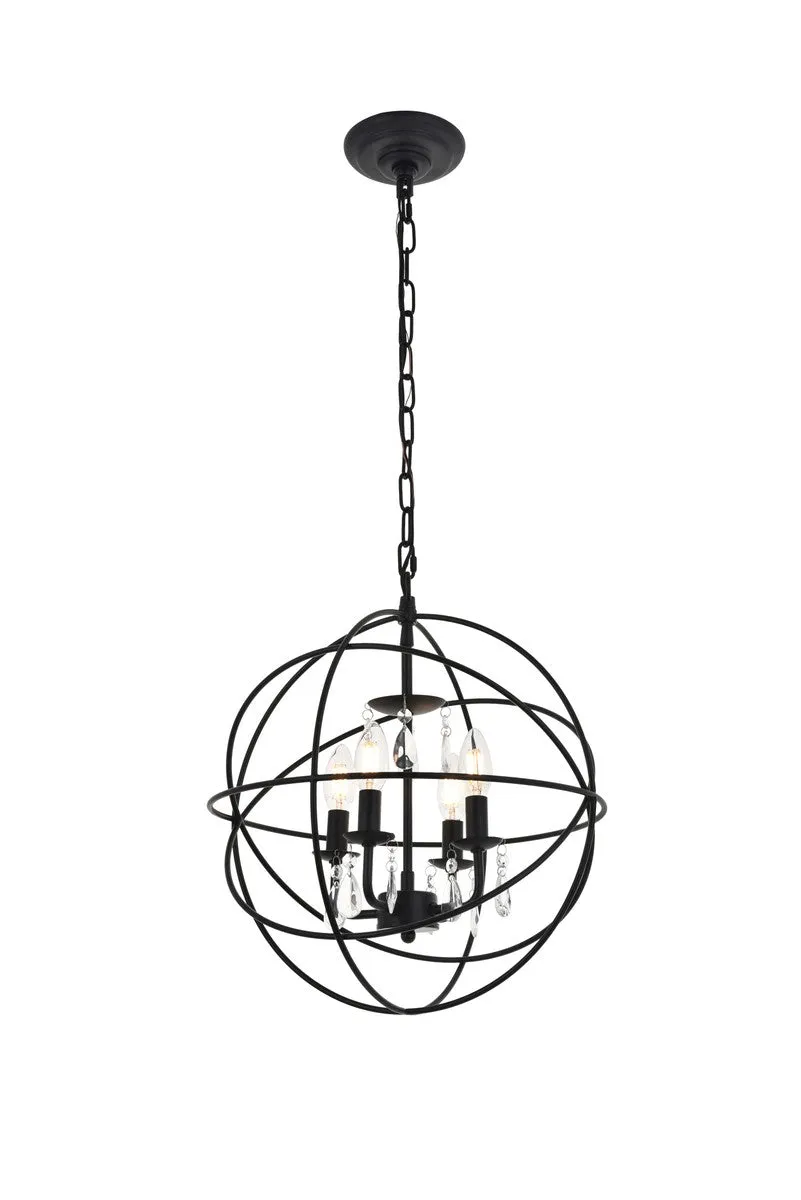 Elegant Lighting Four Light Pendant Discount Ceiling Light fixtures