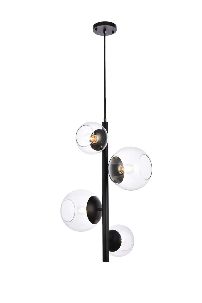 Elegant Lighting Four Light Pendant Discount Ceiling Light fixtures