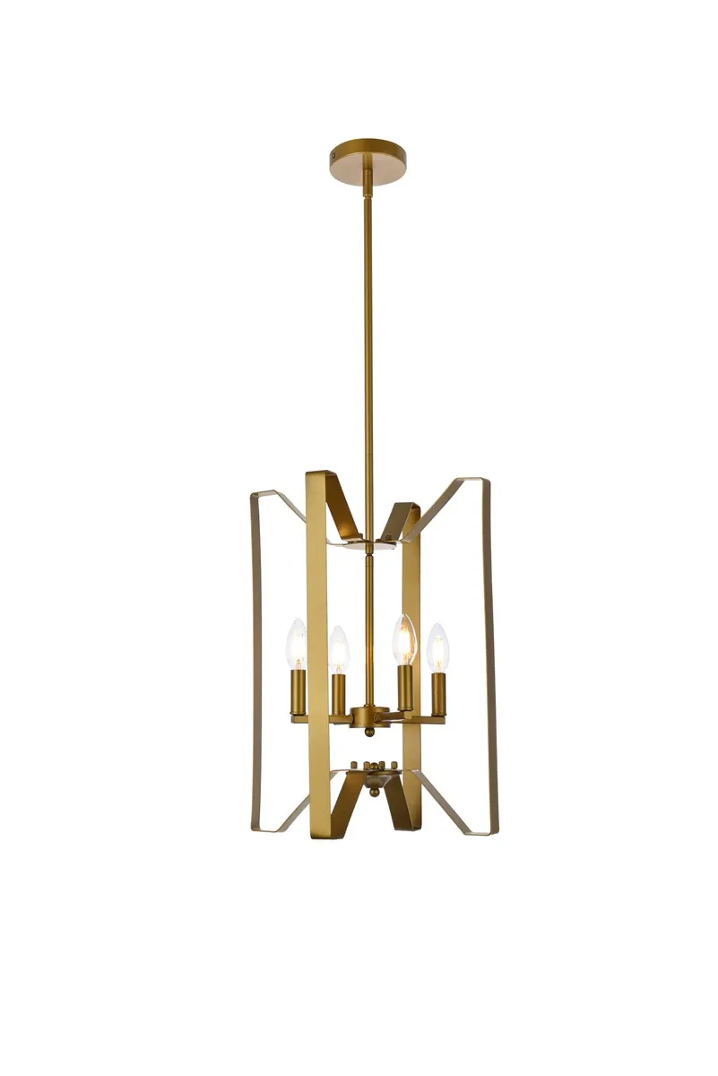 Elegant Lighting Four Light Pendant Discount Ceiling Light fixtures