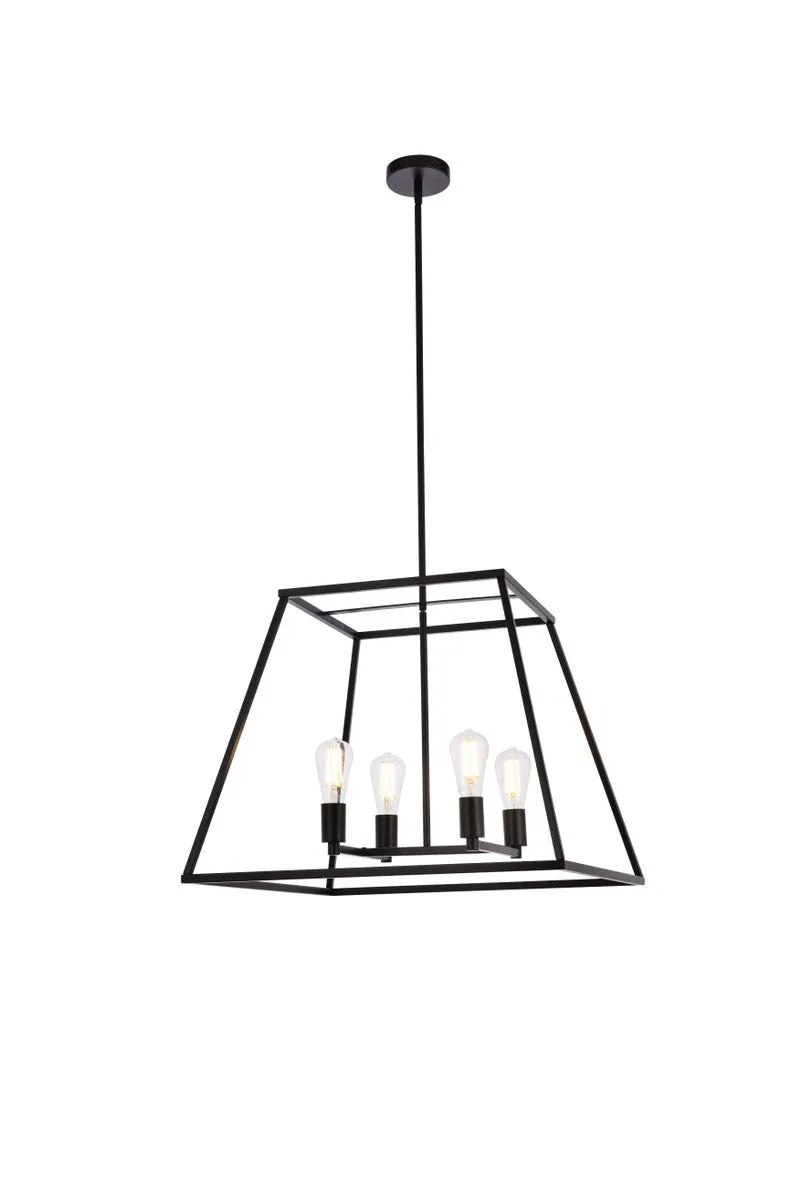Elegant Lighting Four Light Pendant Discount Ceiling Light fixtures