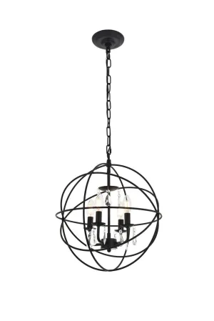 Elegant Lighting Four Light Pendant Discount Ceiling Light fixtures