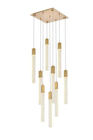 Elegant Lighting Nine Light Pendant Discount Ceiling Light fixtures