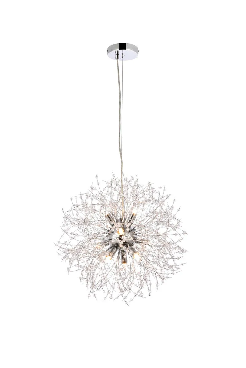 Elegant Lighting Nine Light Pendant Discount Ceiling Light fixtures