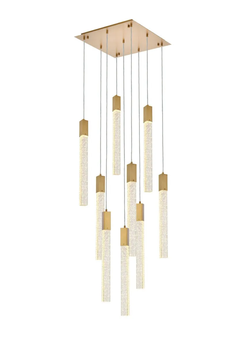 Elegant Lighting Nine Light Pendant Discount Ceiling Light fixtures