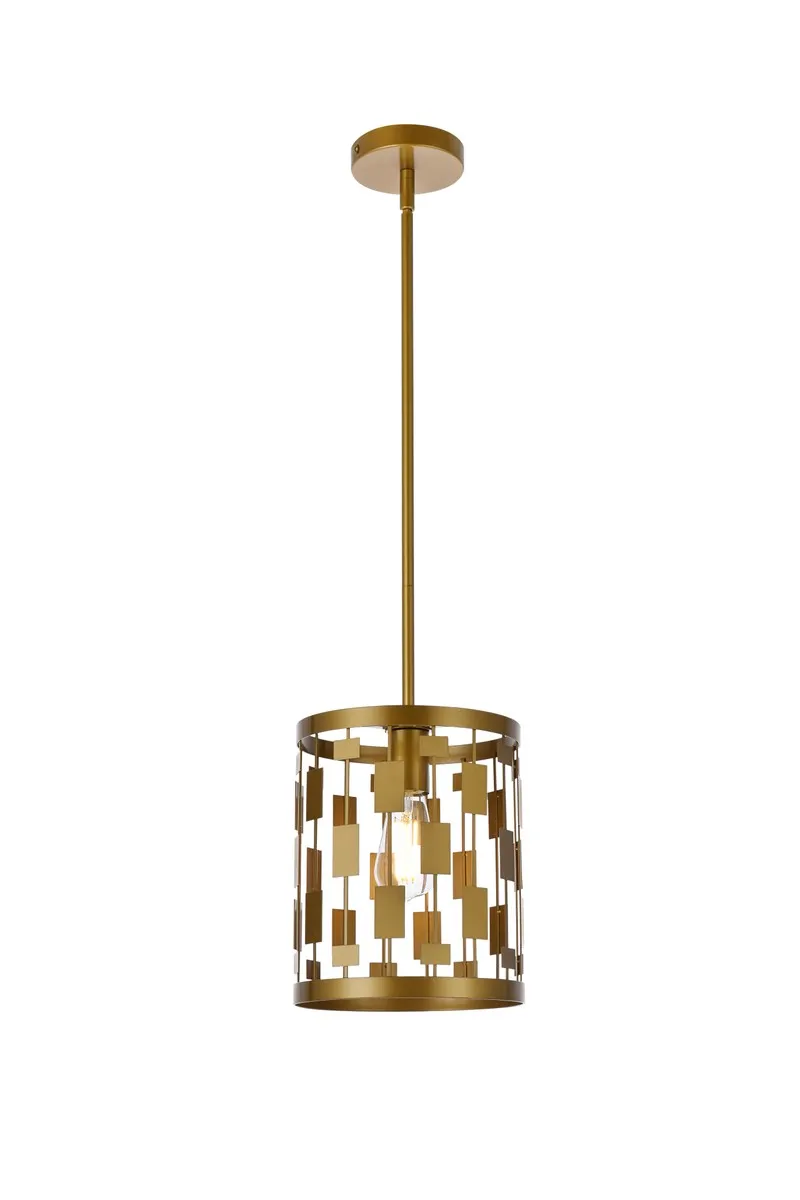 Elegant Lighting One Light Pendant Discount Ceiling Light fixtures