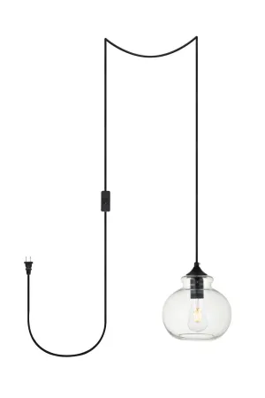 Elegant Lighting One Light Plug in Pendant Cheap Ceiling Lights outlet