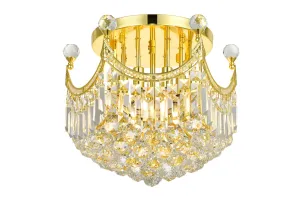 Elegant Lighting Six Light Flush Mount Flush Mount Ceiling Lights