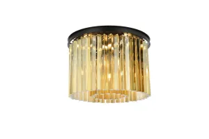 Elegant Lighting Six Light Flush Mount Flush Mount Ceiling Lights