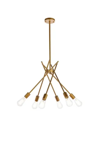 Elegant Lighting Six Light Pendant Cheap Ceiling Lights outlet