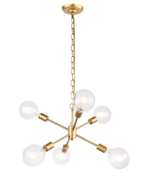 Elegant Lighting Six Light Pendant Cheap Ceiling Lights outlet