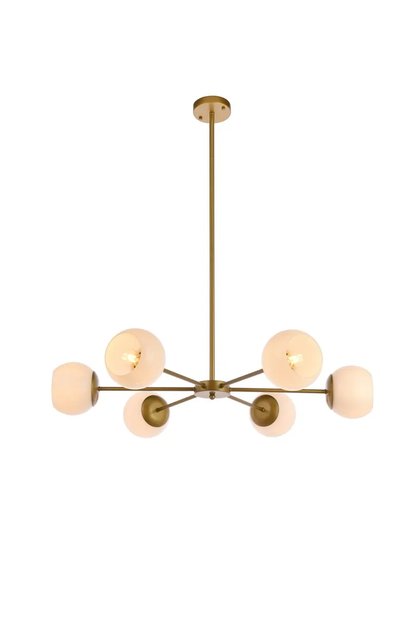 Elegant Lighting Six Light Pendant Cheap Ceiling Lights outlet