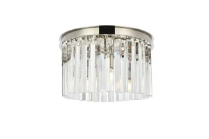 Elegant Lighting Three Light Flush Mount Flush Mount Ceiling Lights