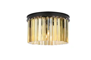 Elegant Lighting Three Light Flush Mount Flush Mount Ceiling Lights