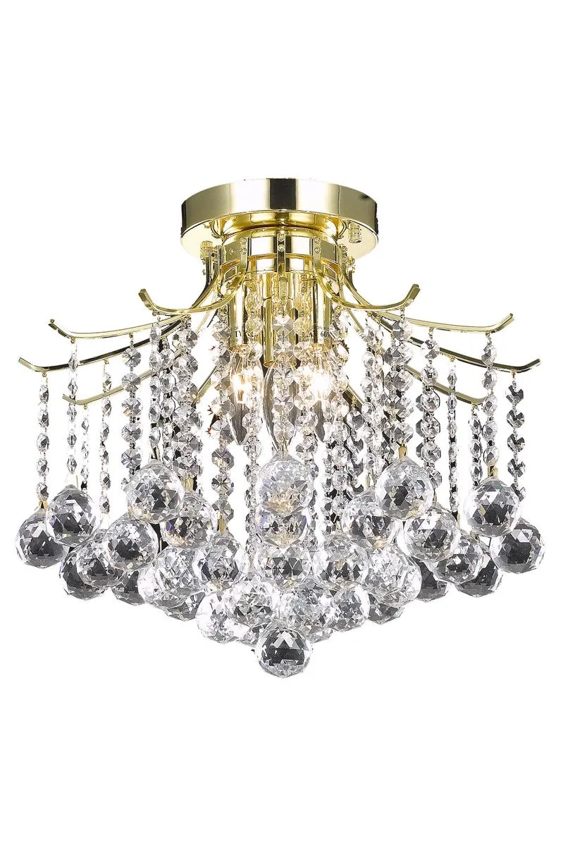 Elegant Lighting Three Light Flush Mount Cheap Low Ceiling Lighting