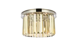 Elegant Lighting Three Light Flush Mount Flush Mount Ceiling Lights