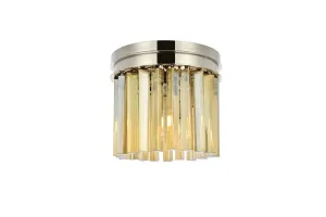 Elegant Lighting Three Light Flush Mount Flush Mount Ceiling Lights