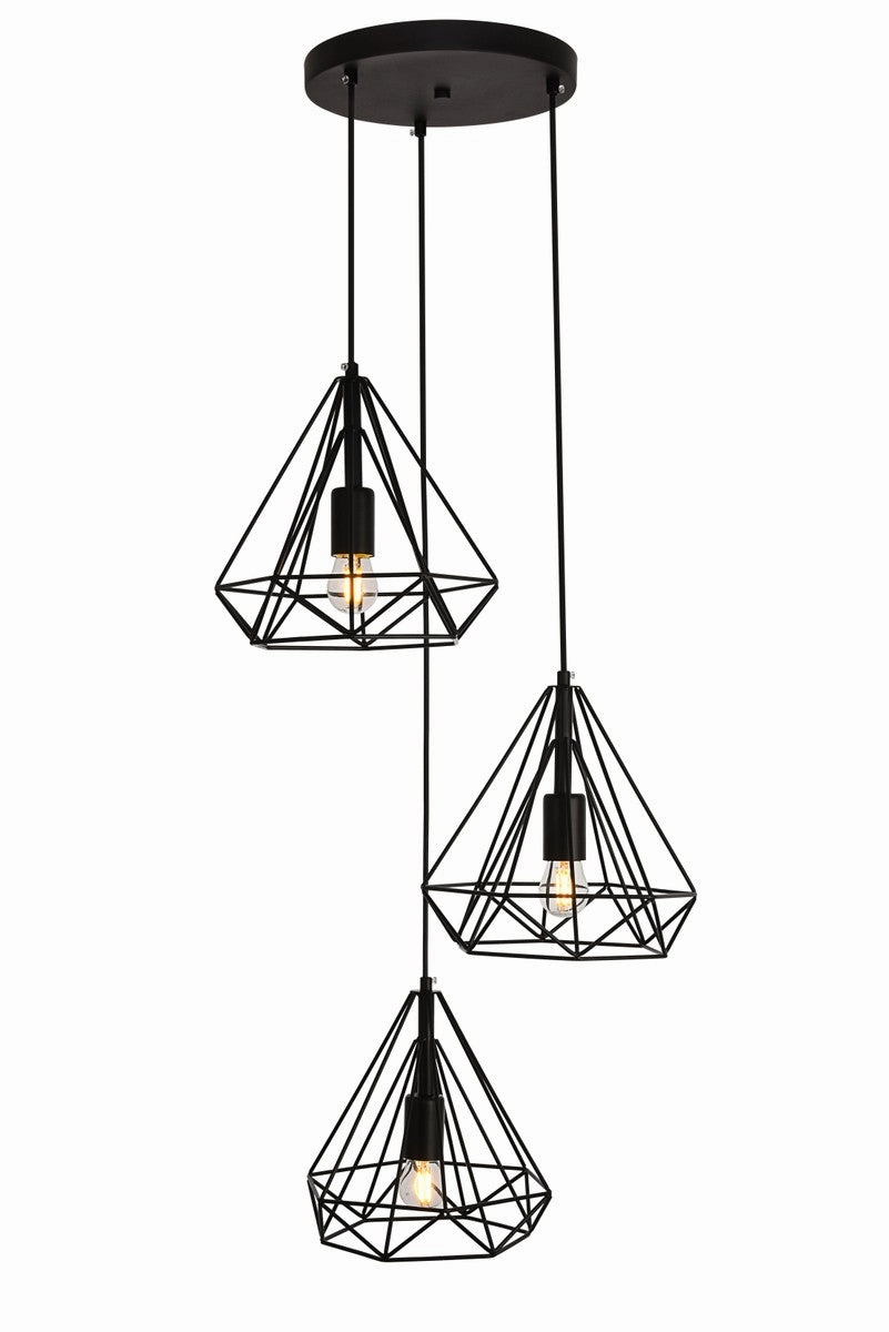 Elegant Lighting Three Light Pendant Cheap Ceiling Lights outlet