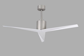 Eliza 56"Ceiling Fan Brushed Nickel Exterior Fans FANS limited time offer