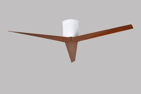 Eliza 56"Ceiling Fan Gloss White Huggers FANS cheap deals