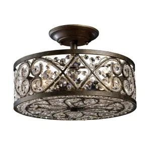 ELK Home Four Light Semi Flush Mount Flush Mount Ceiling Lights