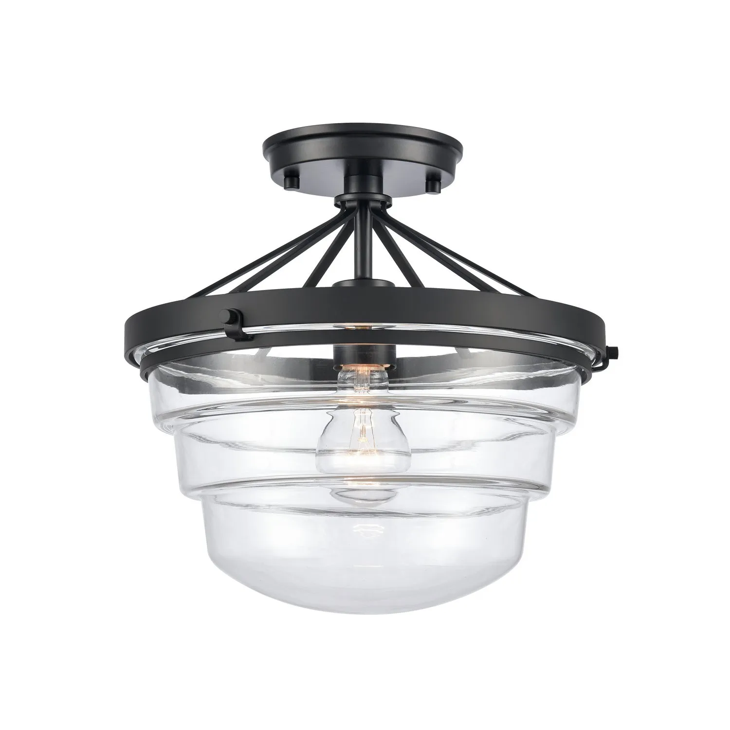 ELK Home One Light Semi Flush Mount Flush Mount Ceiling Lights