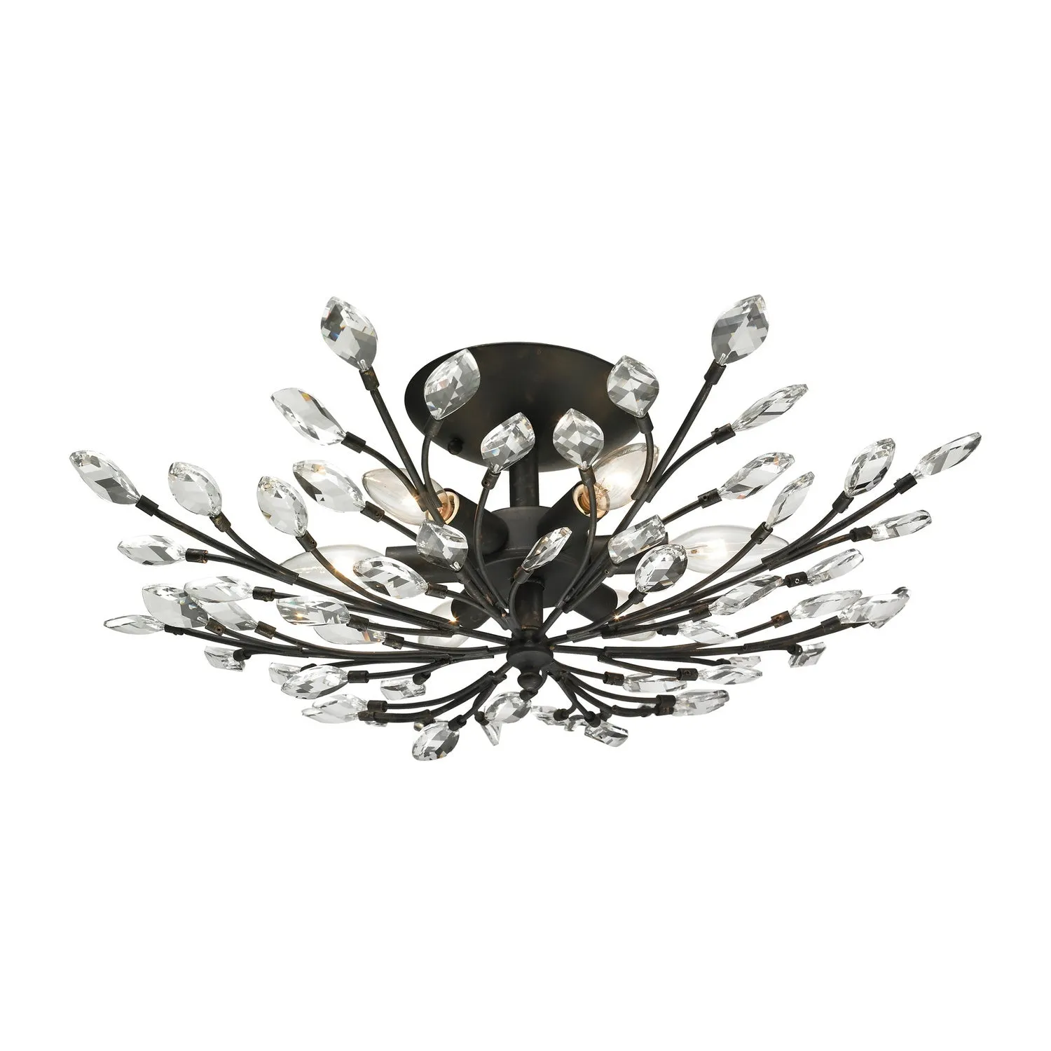 ELK Home Six Light Semi Flush Mount Flush Mount Ceiling Lights