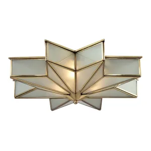 ELK Home Three Light Flush Mount Flush Mount Ceiling Lights