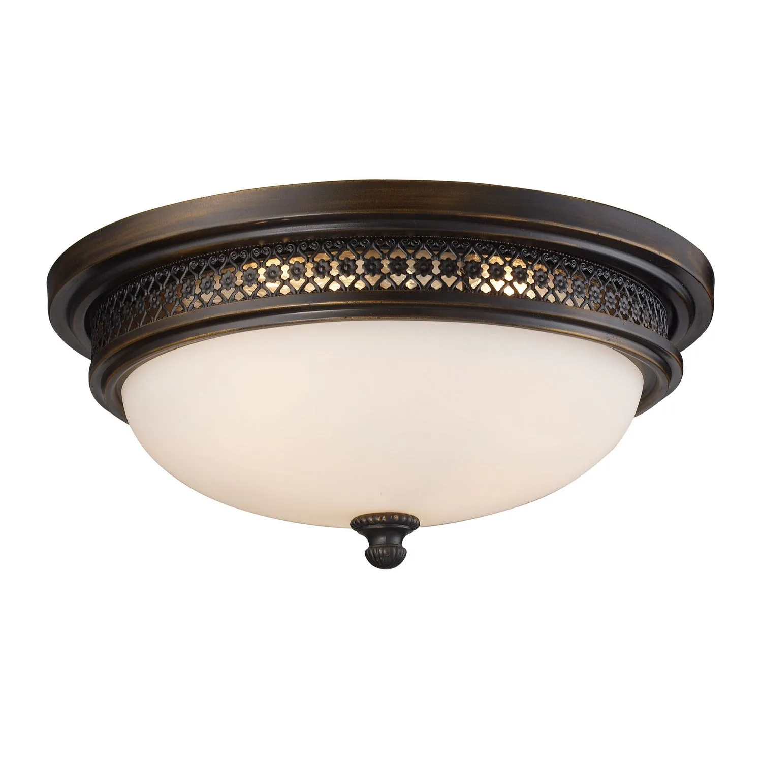 ELK Home Three Light Flush Mount Cheap Low Ceiling Lighting