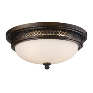 ELK Home Three Light Flush Mount Cheap Low Ceiling Lighting