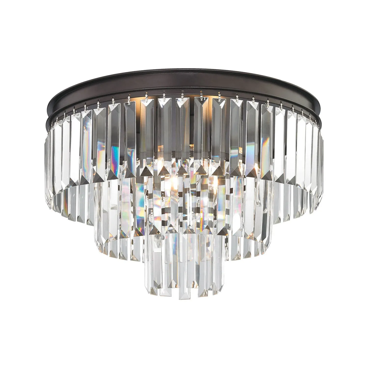 ELK Home Three Light Semi Flush Mount Flush Mount Ceiling Lights