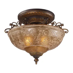 ELK Home Three Light Semi Flush Mount Flush Mount Ceiling Lights