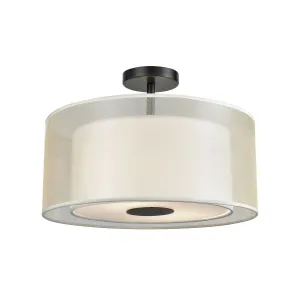 ELK Home Two Light Semi Flush Mount Cheap Low Ceiling Lighting