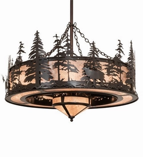 Elk At Dusk 11 Light Chandel-Air Small Fans FANS low price