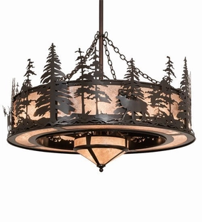 Elk At Dusk 11 Light Chandel-Air Fandeliers FANS on sale now