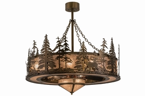 Elk At Dusk 11 Light Chandel-Air Fandeliers FANS on sale now